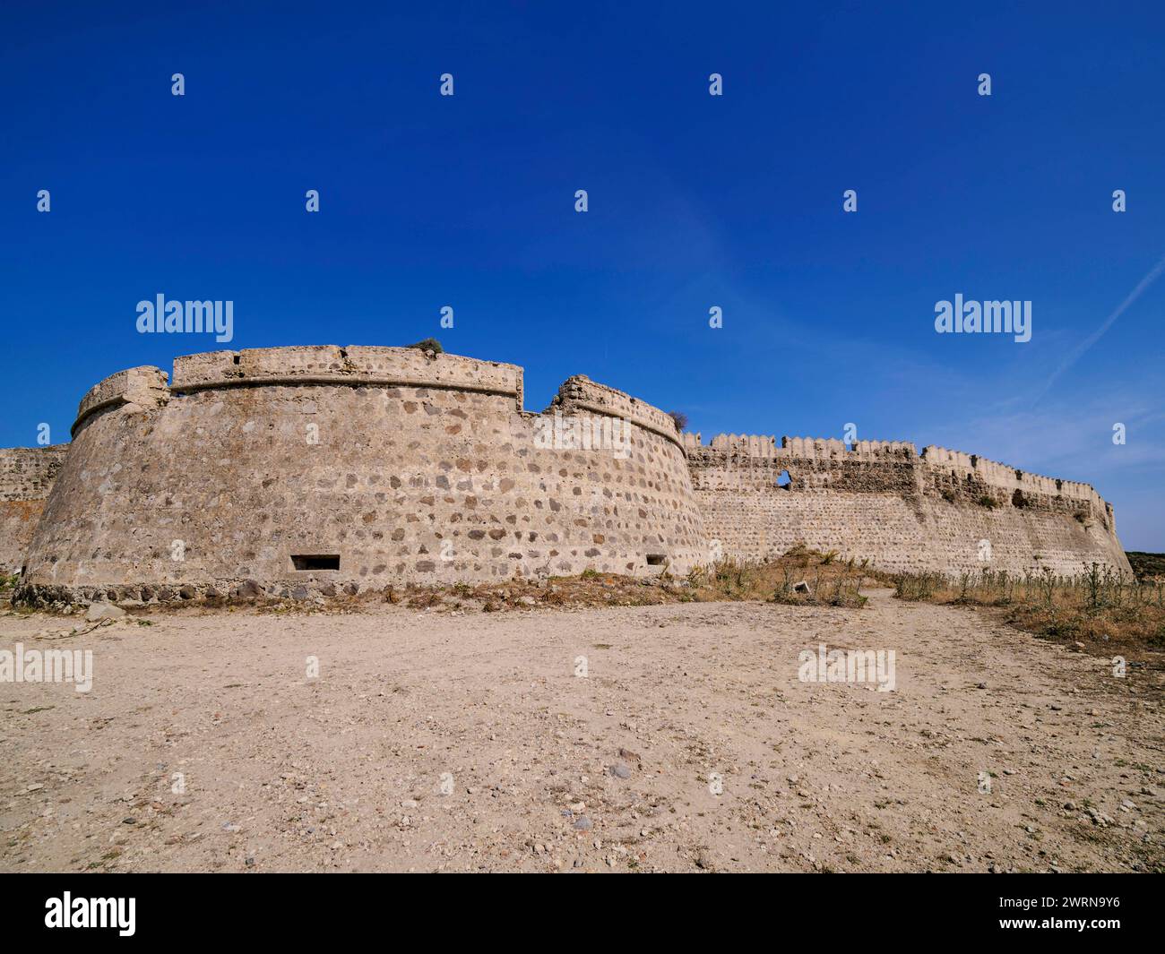 Antimachia Castle near Kardamaina, Kos Island, Dodecanese, Greek Islands, Greece, Europe Copyright: KarolxKozlowski 1245-2978 Stock Photo