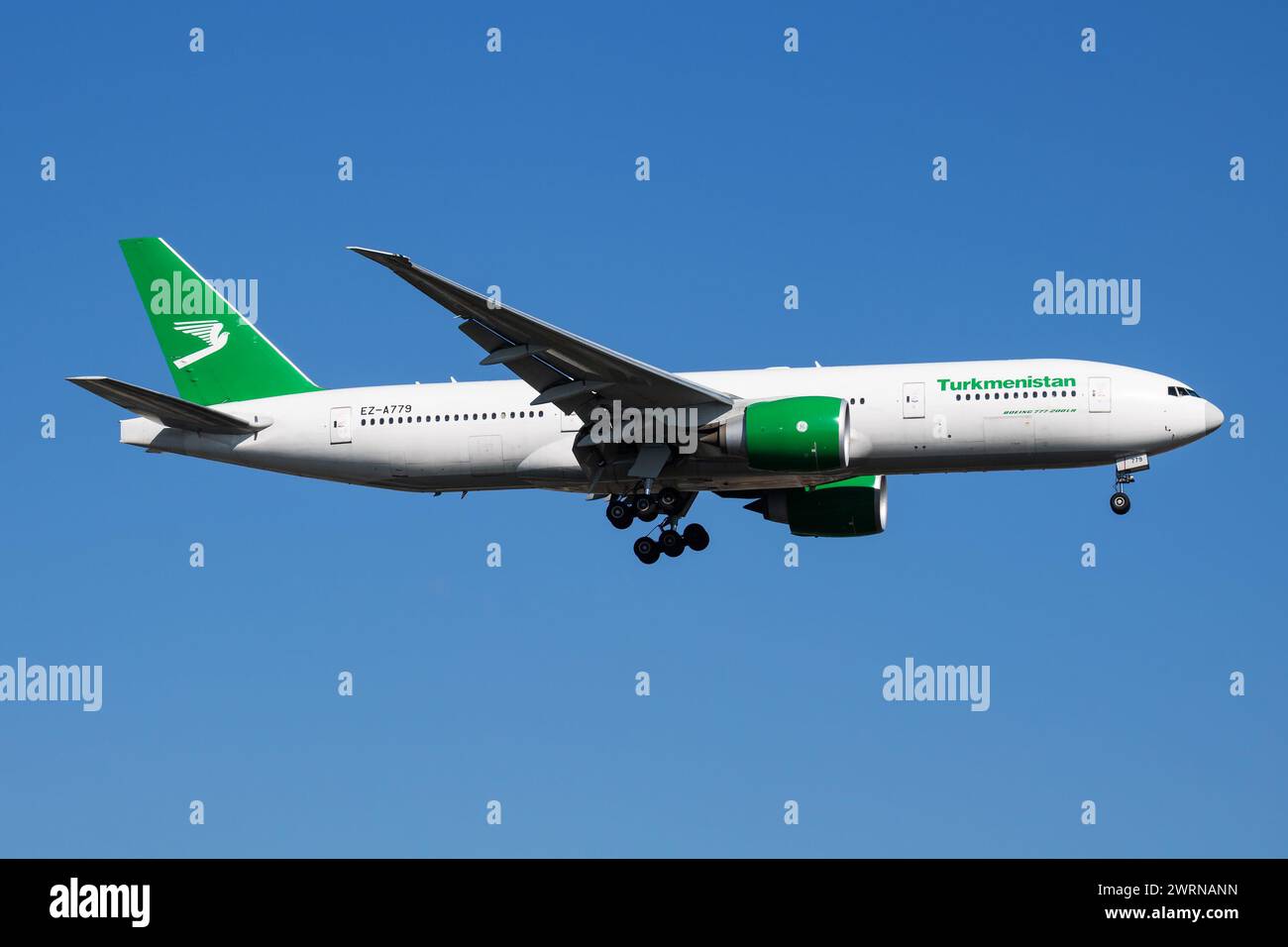 Turkmenistan 777-200LR トルクメニスタン ph 1:400