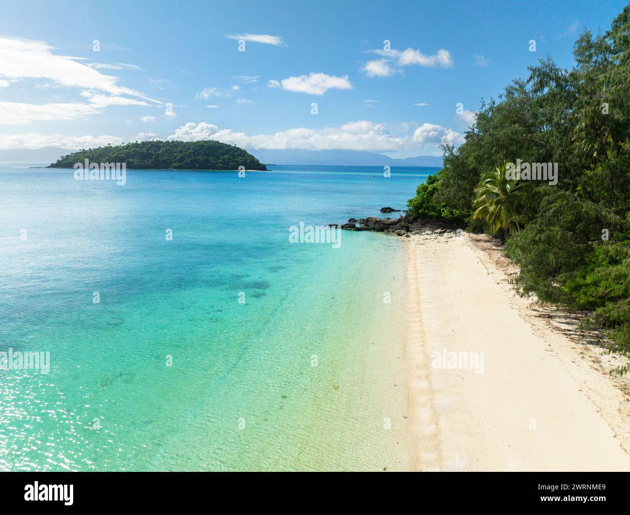 Aerial View Of Waves On Sandy Beach And Turquoise Clear Water Romblon Aerial View Of Waves On Sandy Beach And Turquoise Clear Water Romblon