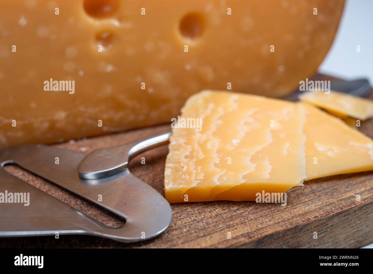 Cheese collection, Dutch very old 1000 days ripe hard cheeses made from ...