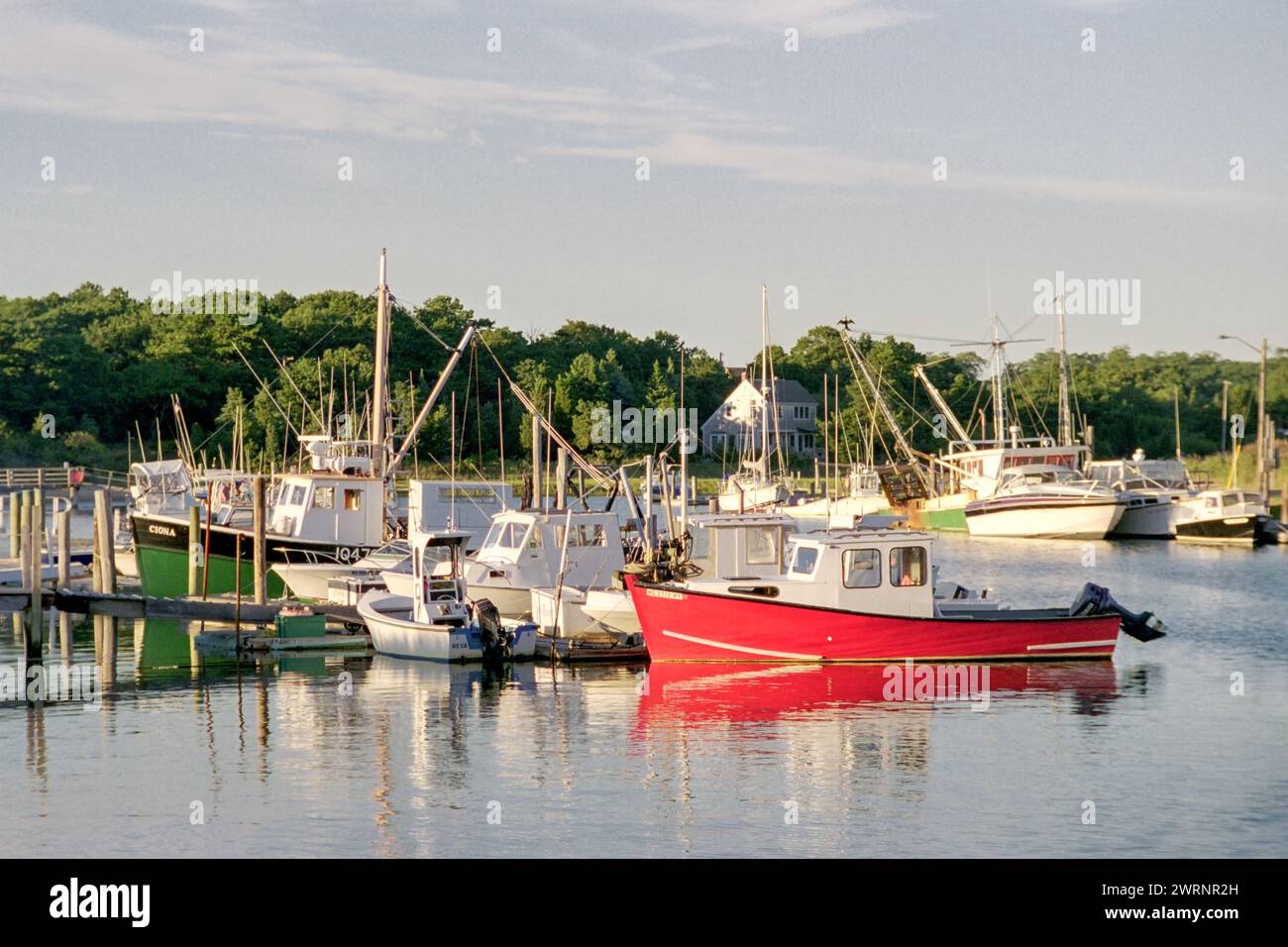 Rock Harbor. Barnstable County. Orleans, Massachusetts. Cape Cod Stock Photo