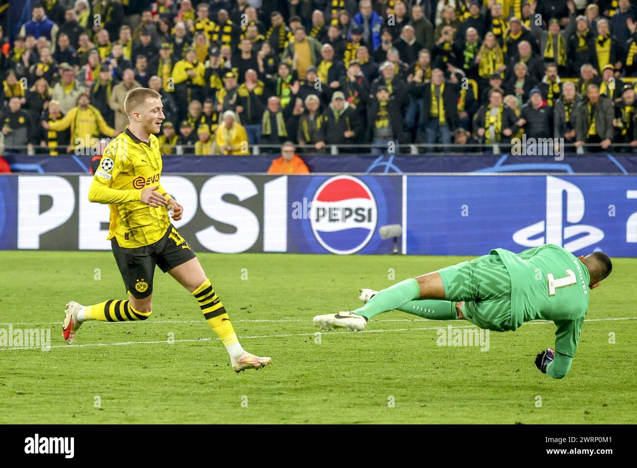 Dortmund, Germany. 13th Mar, 2025. DORTMUND, Signal Iduna Park, 1303