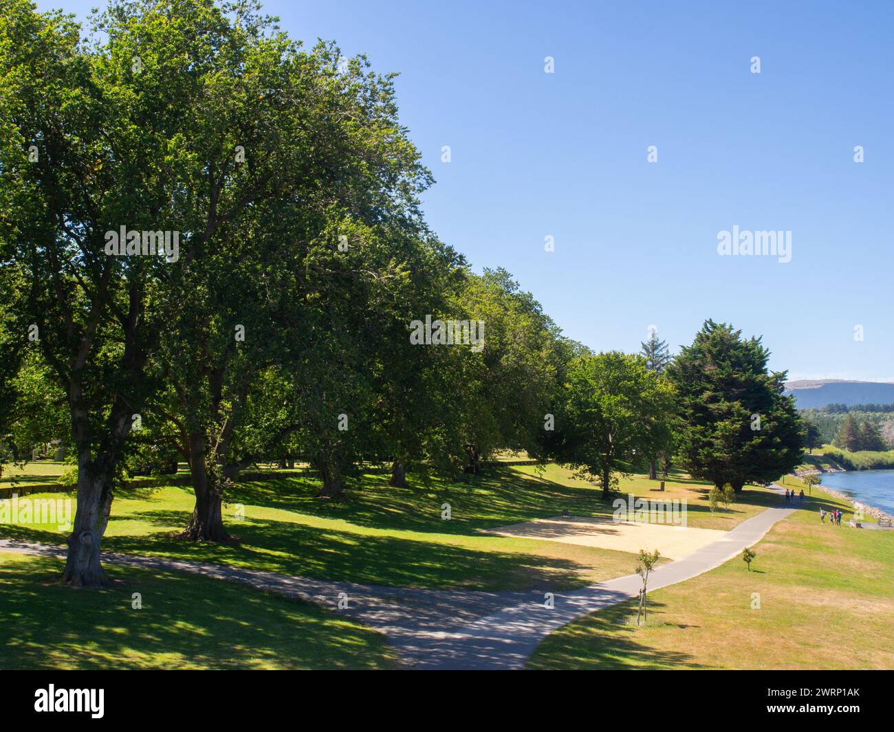 Footpath under trees hi-res stock photography and images - Alamy