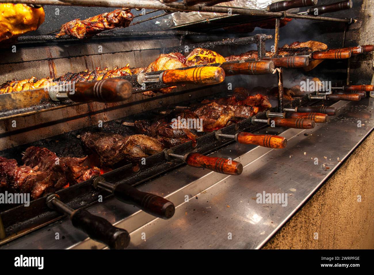 Brazil churrasco hi-res stock photography and images - Alamy
