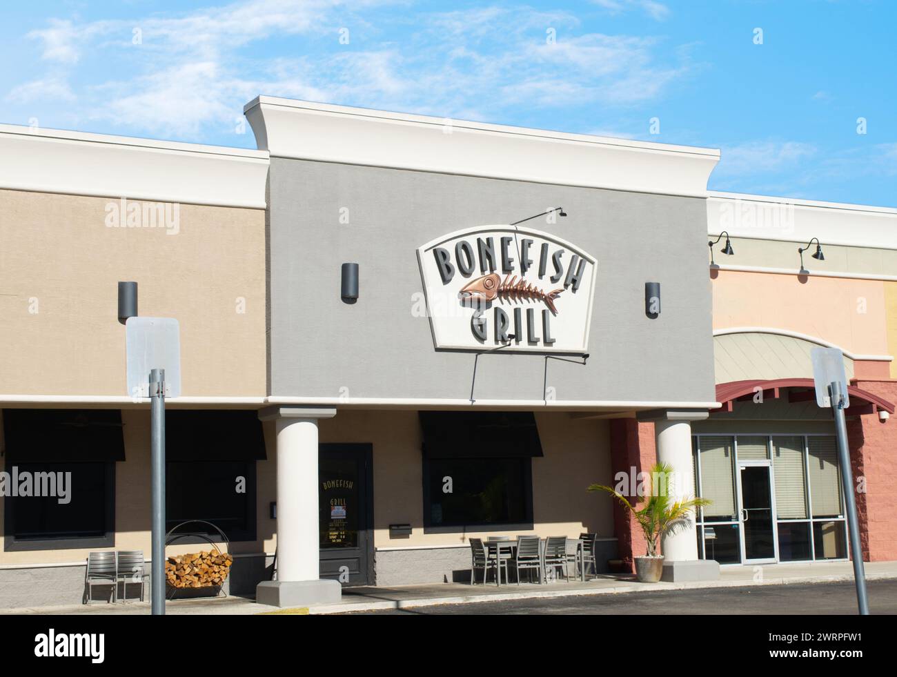 OCALA, FLORIDA USA March 12, 2024 Bonefish grill is a chain of