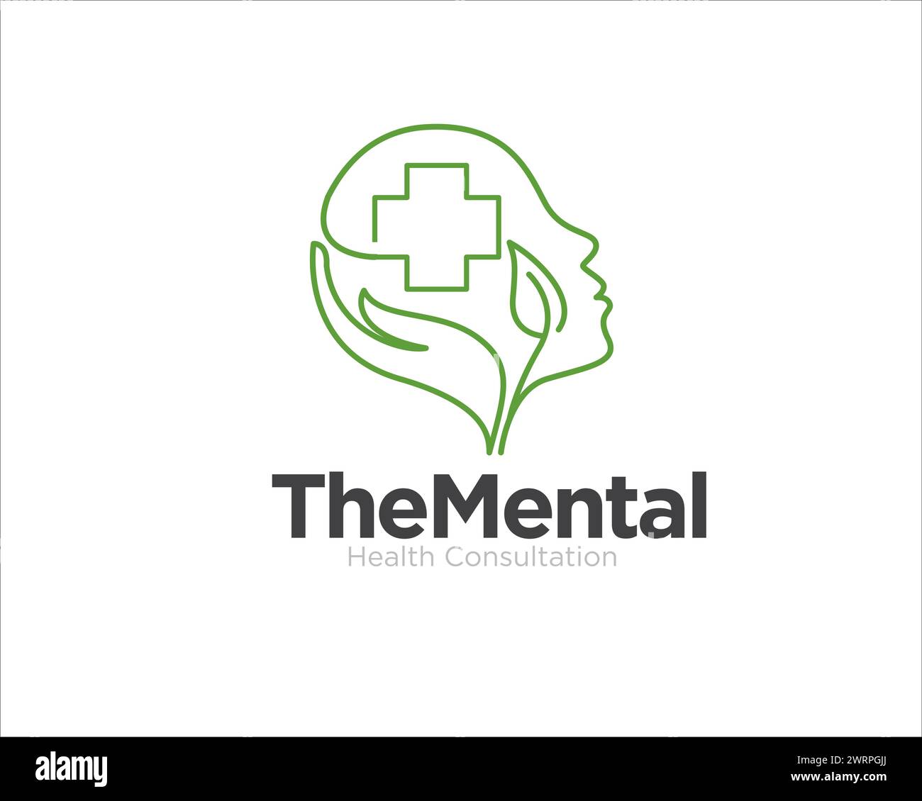 mental health care logo designs for medical service and nature logo ...