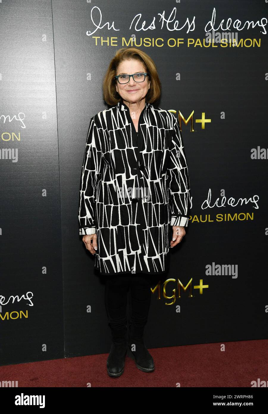 Tovah Feldshuh attends the MGM+ premiere of &ldquo;In Restless Dreams: The