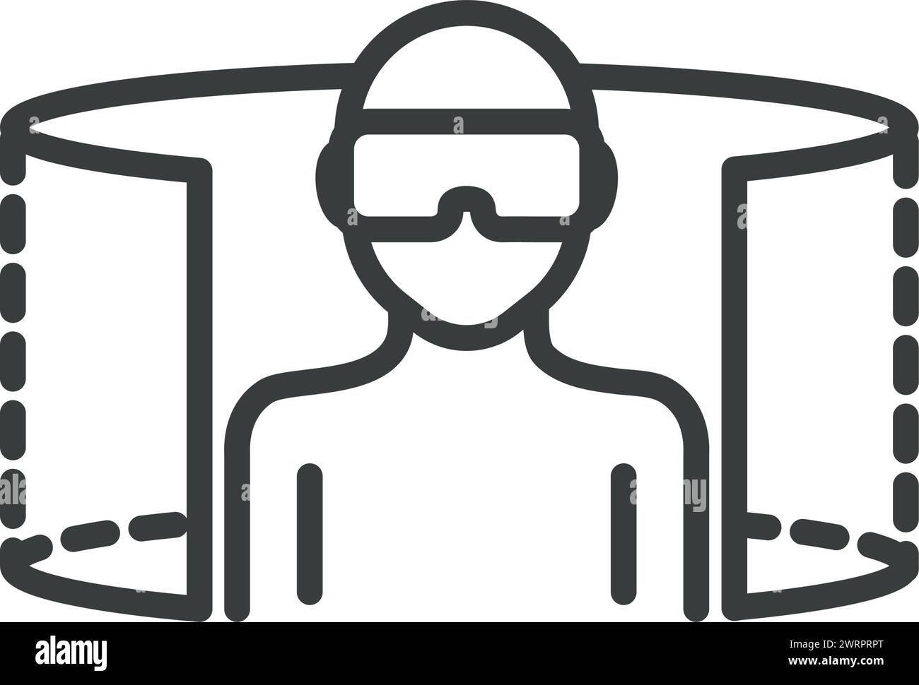 virtual reality overview Stock Vector Image & Art - Alamy