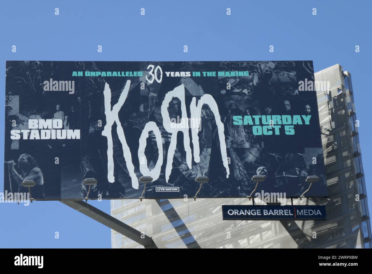 Los Angeles, California, USA 12th March 2024 Korn Concert BMO Stadium