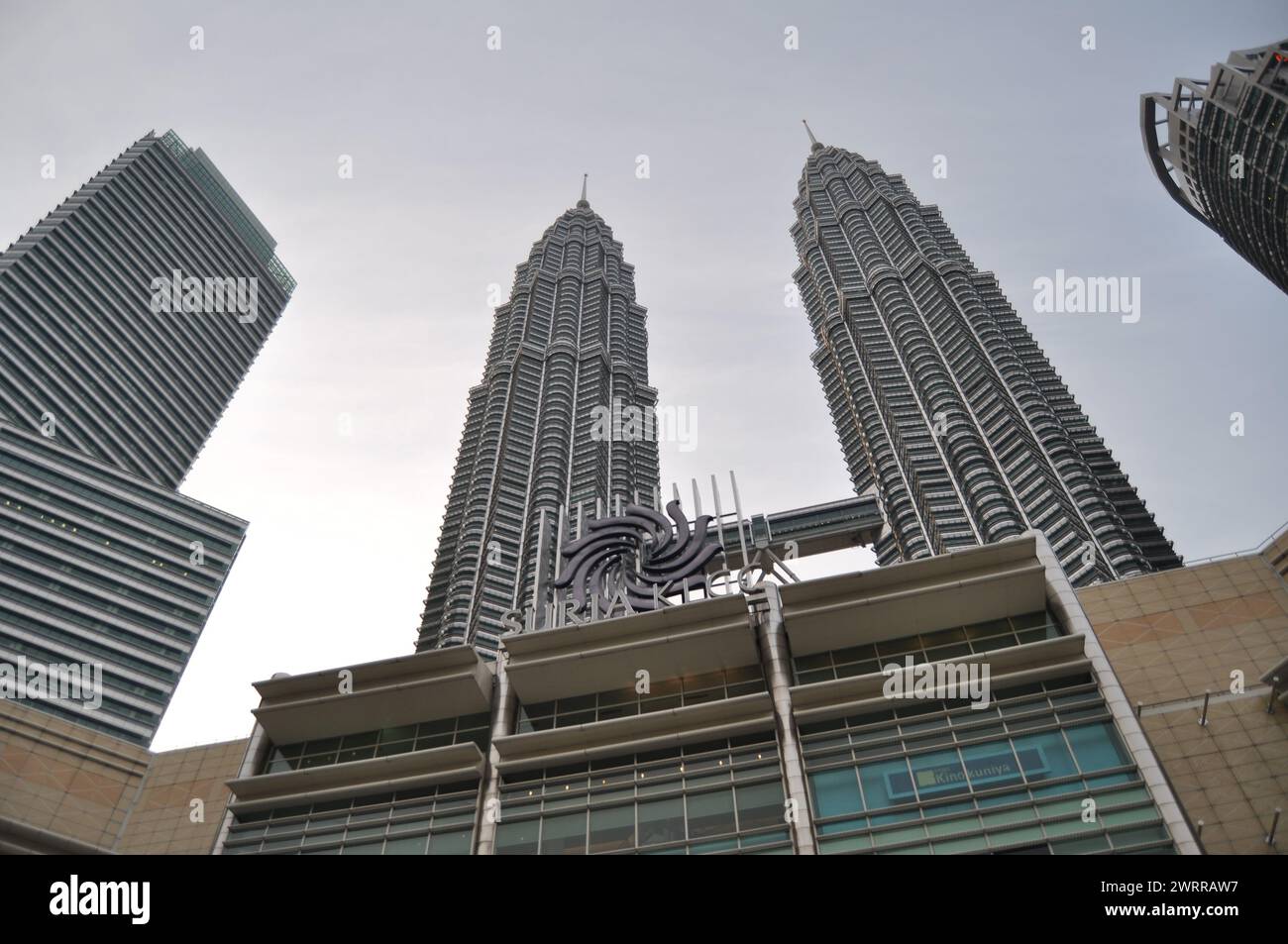 Malaysia's Petronas Twin Towers Stock Photo