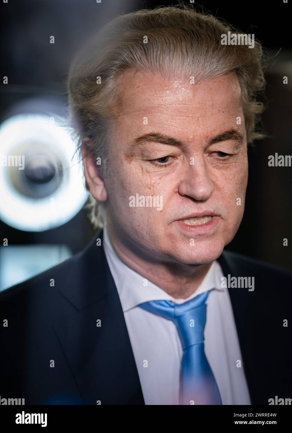 THE HAGUE - Geert Wilders (PVV) Arrives In The Formation Area In The ...