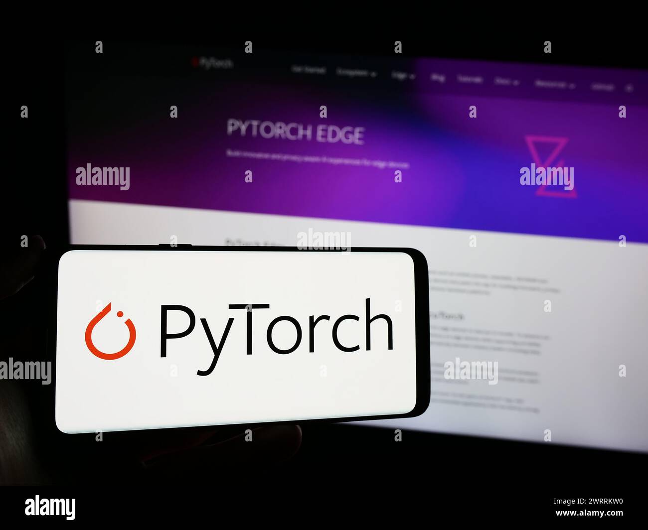 Pytorch logo hi-res stock photography and images - Alamy