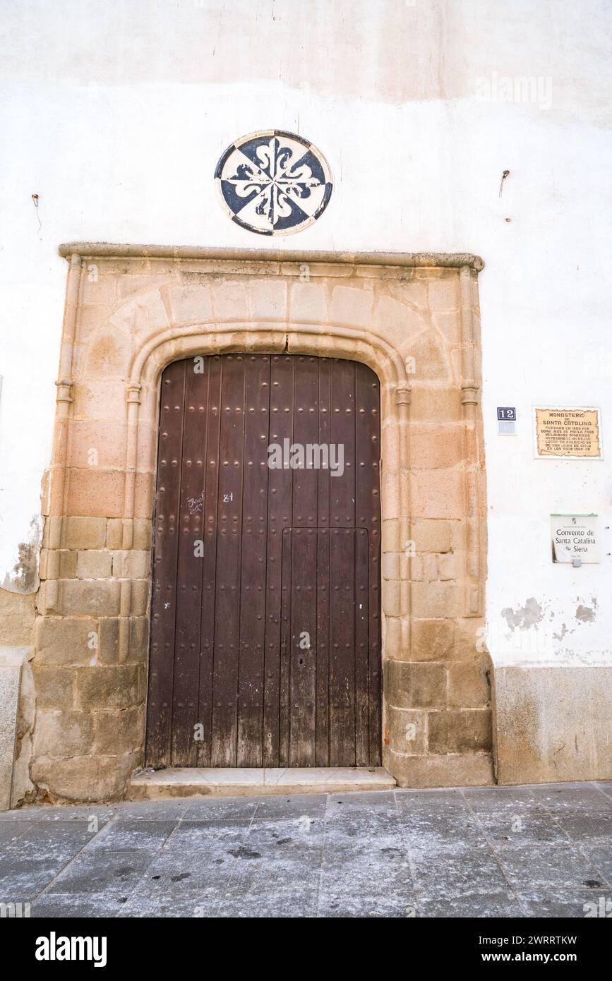 Convent of Santa Catalina de Siena in Zafra, Extrenadura, Spain Stock Photo