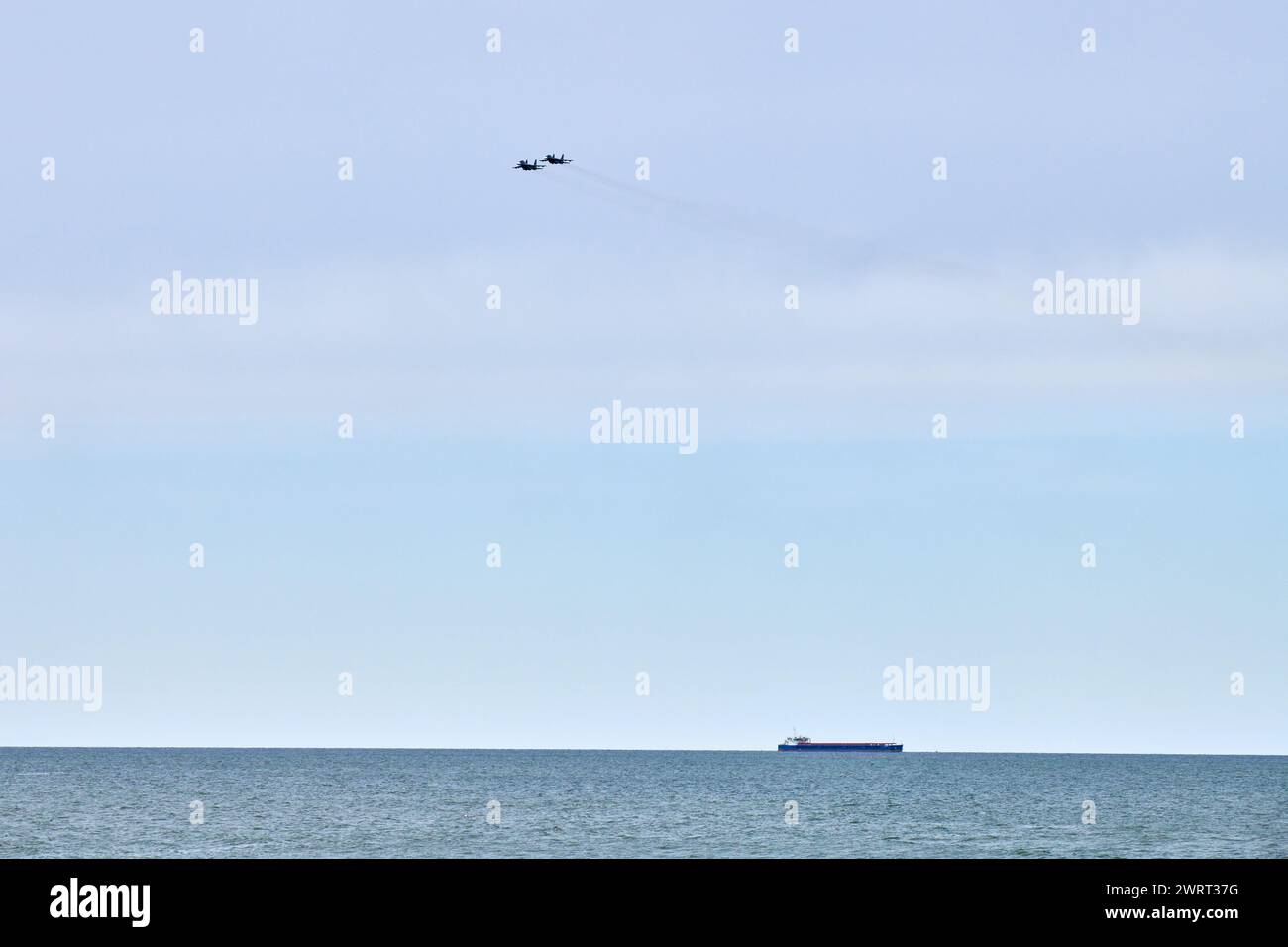 Two Russian military fighter planes armed with missiles fighter jets ...