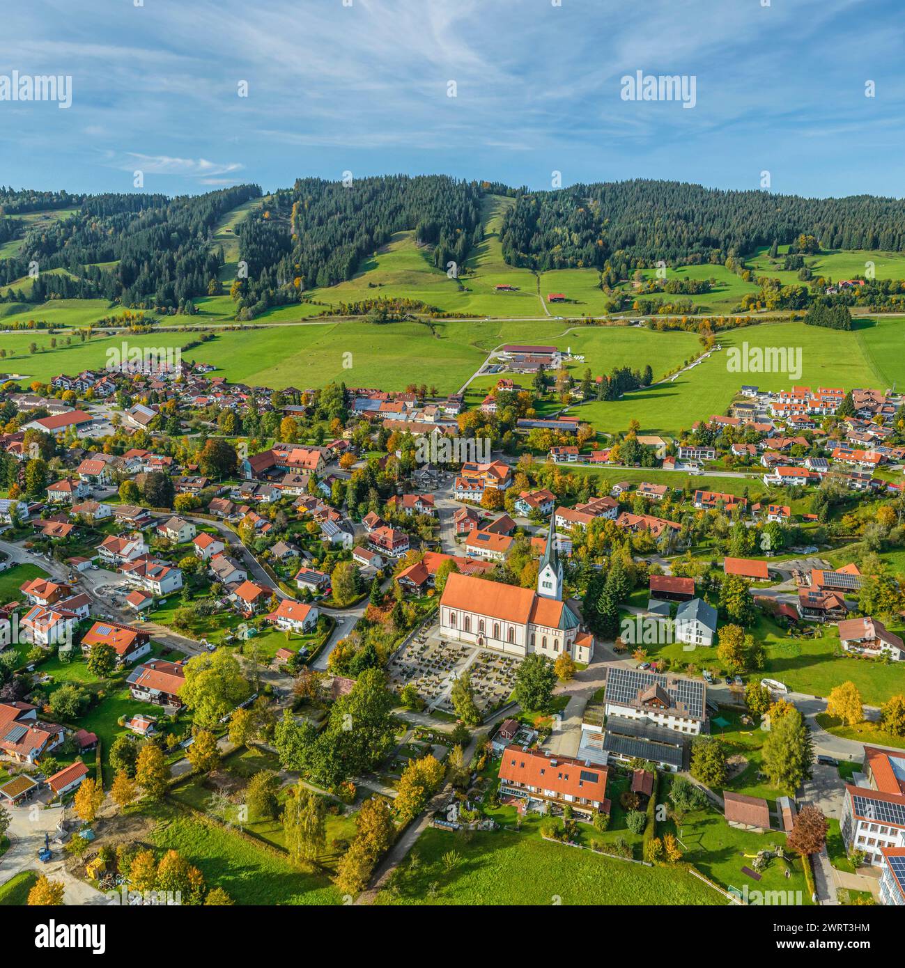 Allgau cycle path hires stock photography and images Alamy