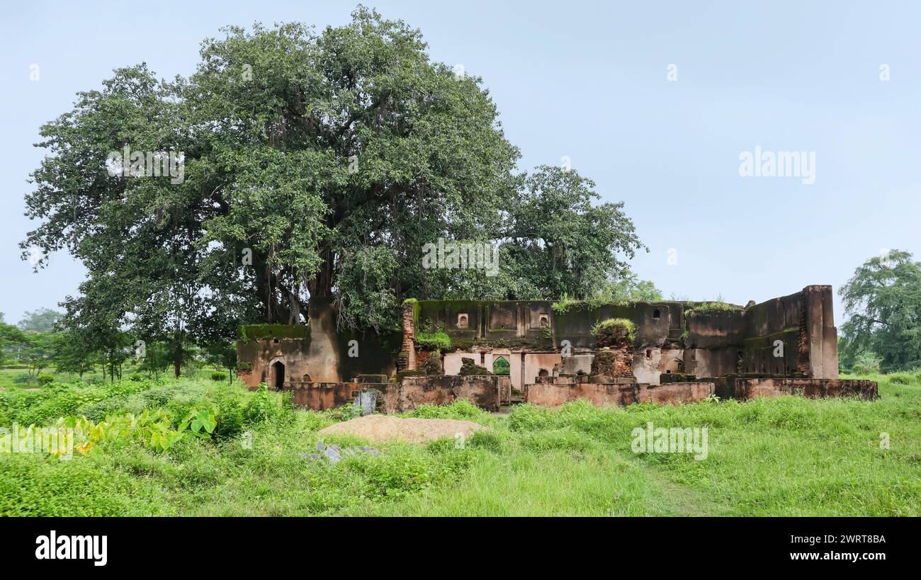 Ruined Fortress of Ratanpur Fort, Ratanpur, Bilaspur, Chhattisgarh, India. Stock Photo