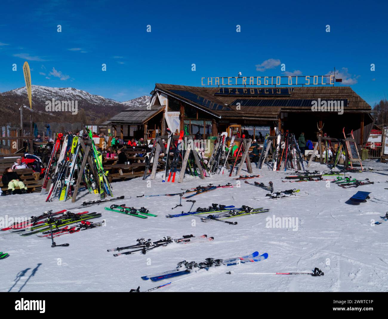 Italy Sestriere Winter Sport Snow Ski Race Photo 1934 par Piero MANETTI: Photographie | Bits of Our Past Ltd
