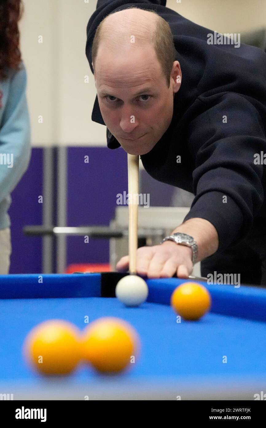 The Prince of Wales during a visit to WEST, the new OnSide charity