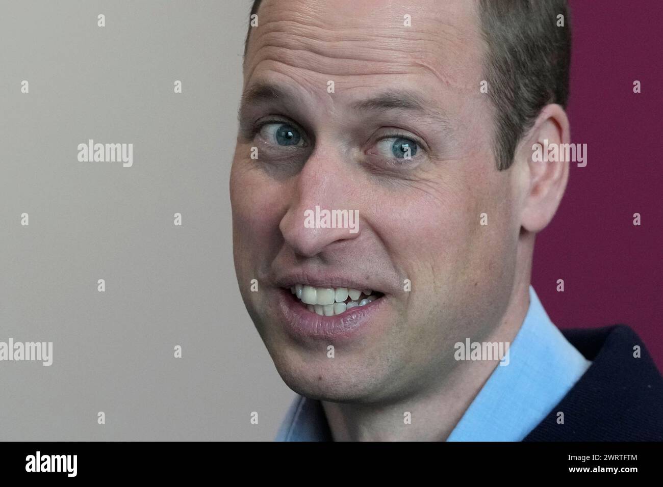 The Prince of Wales during a visit to WEST, the new OnSide charity