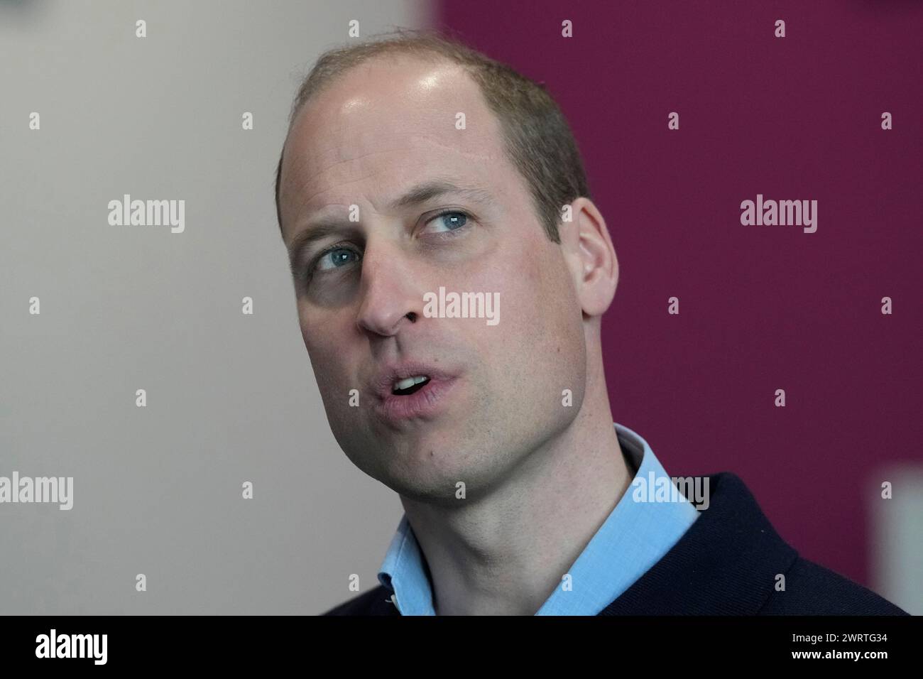 The Prince of Wales during a visit to WEST, the new OnSide charity