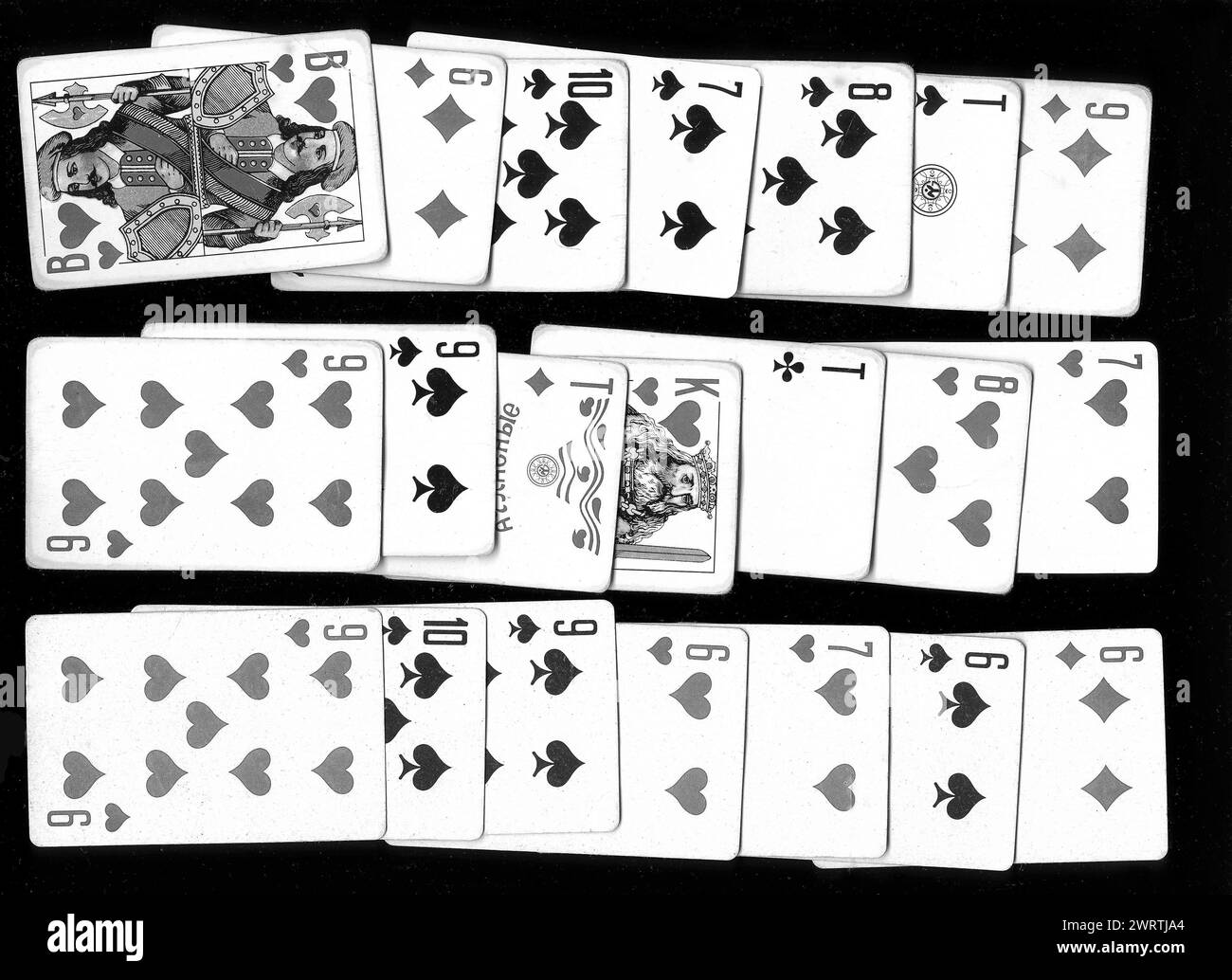 Photo cards, playing cards, games, board games Stock Photo Alamy