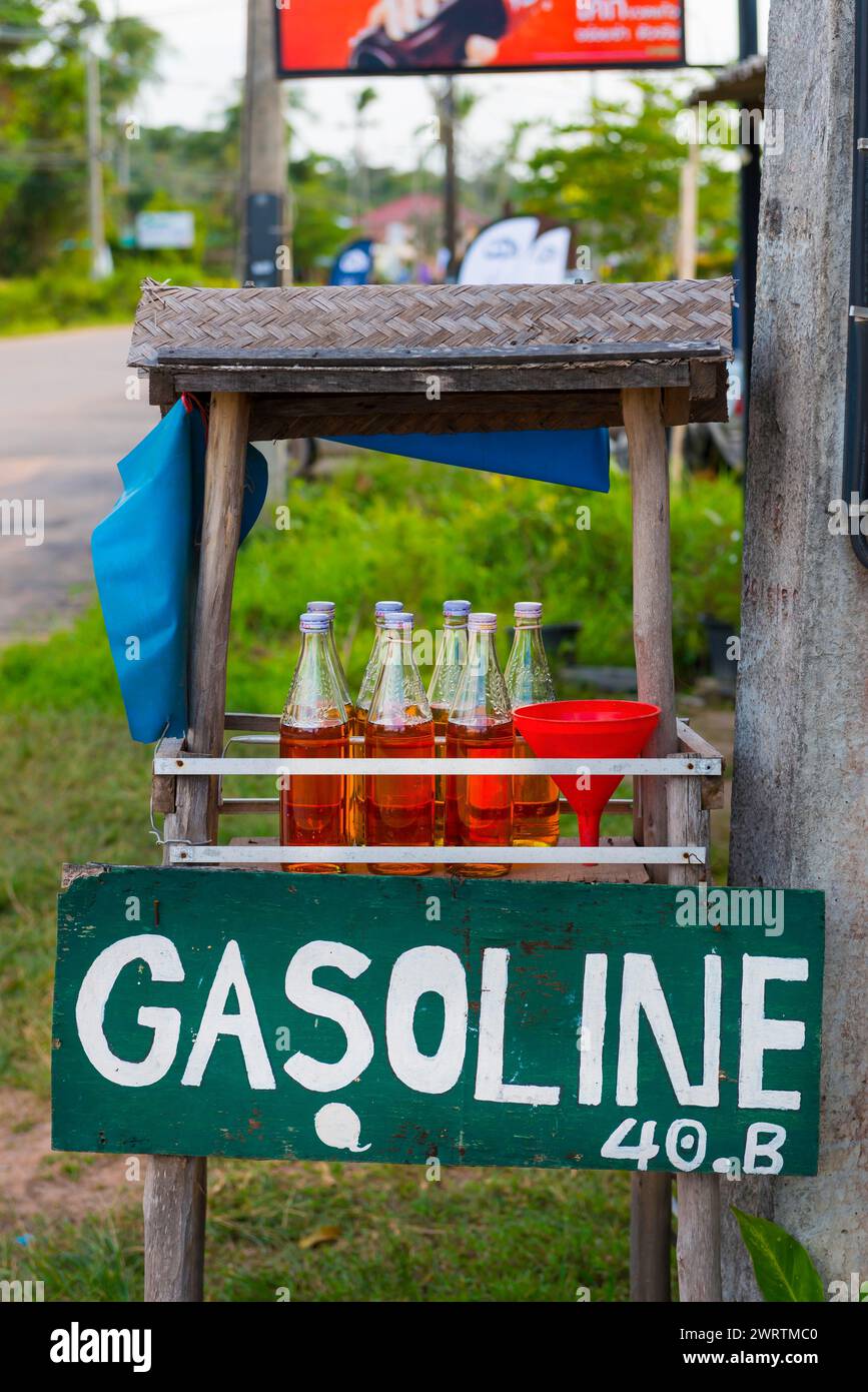 Bottled petrol, petrol, diesel, engine, combustion engine, mobile, mobility, transport, energy transition, fuel price, self-service, fossil energy Stock Photo