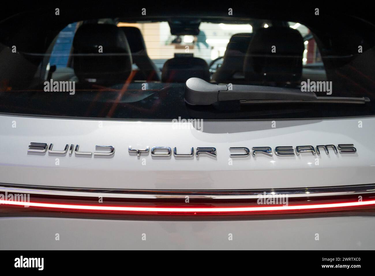 Kuala Lumpur, Malaysia - March 11,2024 : Close-up view of the Build ...