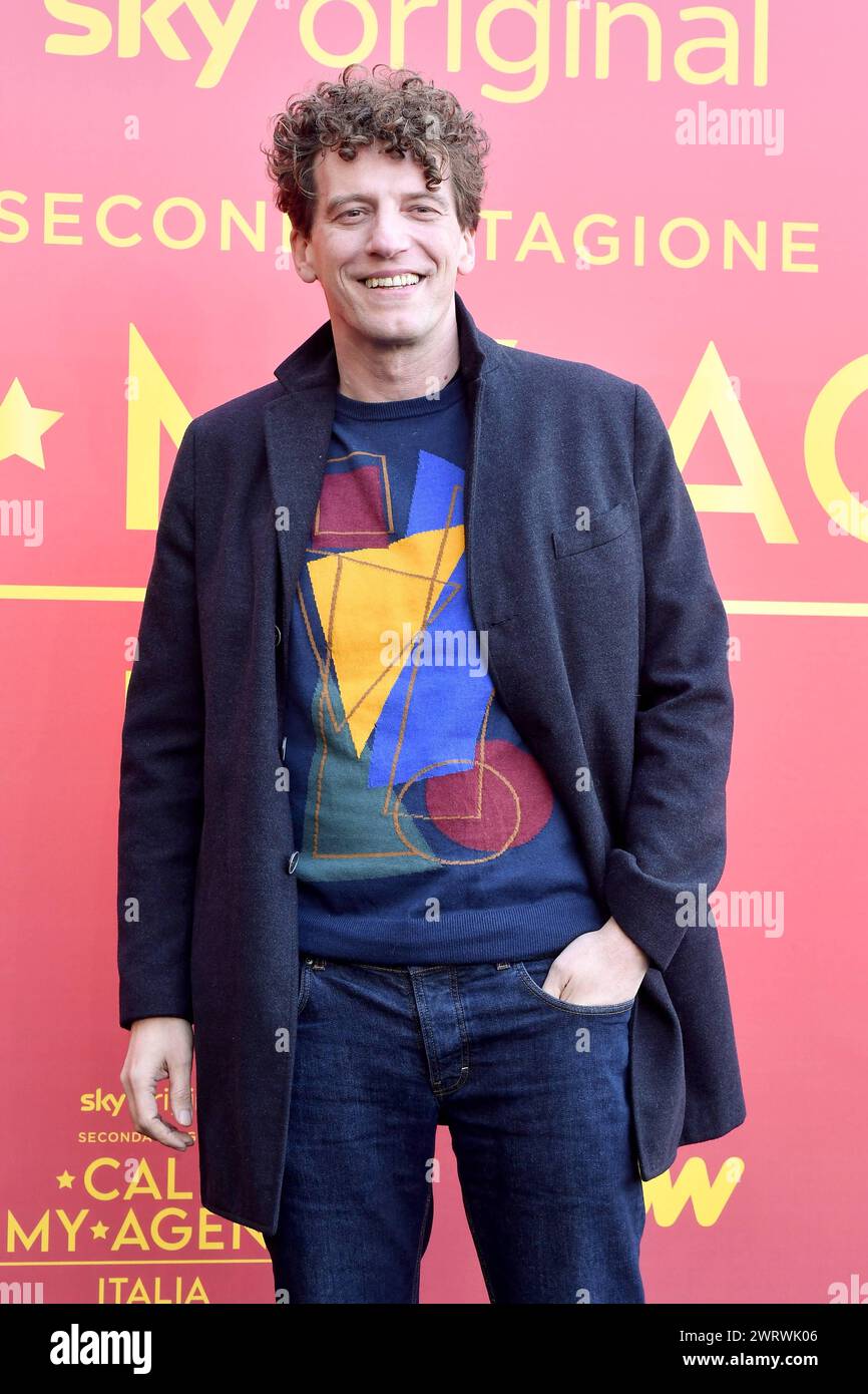 Rome, Italy. 14th Mar, 2024. Rome Cinema The Space Moderno, photocall