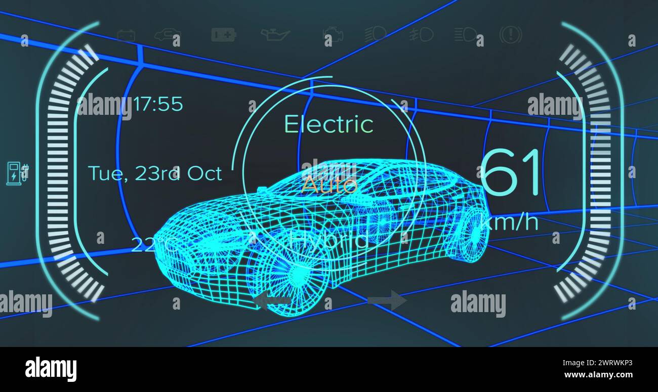 Car Digital Operations Car tech advancements hi-res stock photography and images - Alamy