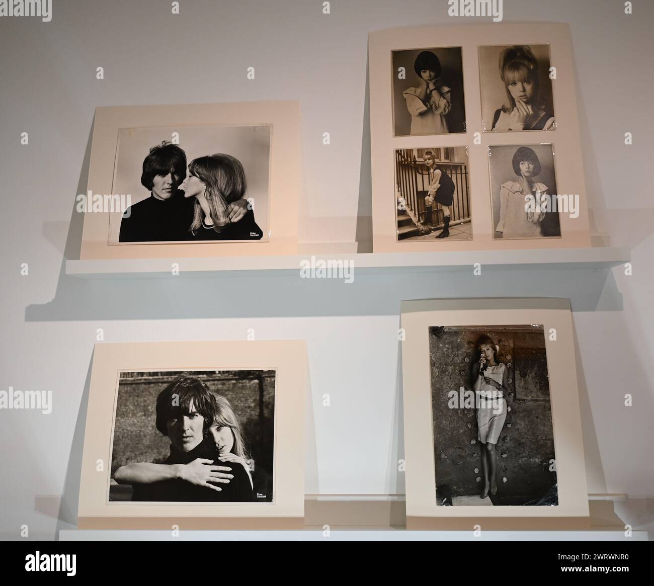 Providing a remarkable window into the private world of the celebrated model, muse, photographer and icon, The Pattie Boyd Collection will be offered by Christie’s online from 8 to 22 March with all 111 lots open for browsing from 26 February. A four-time Vogue cover-girl, Boyd is widely regarded as rock’s most legendary muse – as the former wife of both George Harrison and Eric Clapton, she inspired some of the greatest love songs of all time. The sale is led by the original artwork chosen by Eric Clapton for the cover of Derek and The Dominos 1970 album Layla and Other Assorted Love Songs... Stock Photo