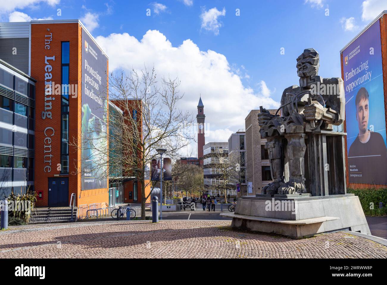 Computer Science Statue Faraday sculpture hi-res stock photography and images - Alamy