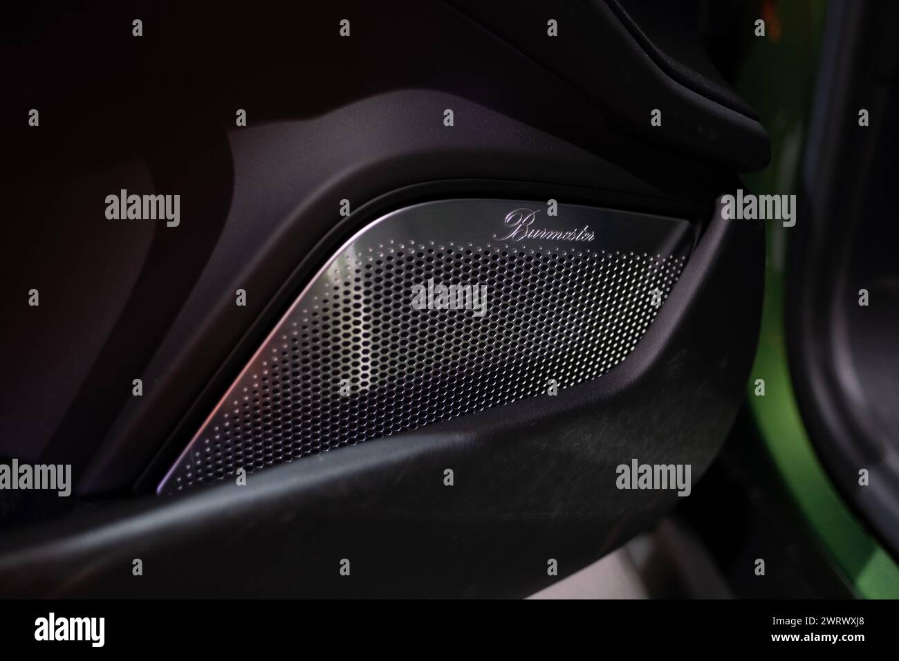 Porsche Taycan speaker of Burmester 3D highend surround sound system 2