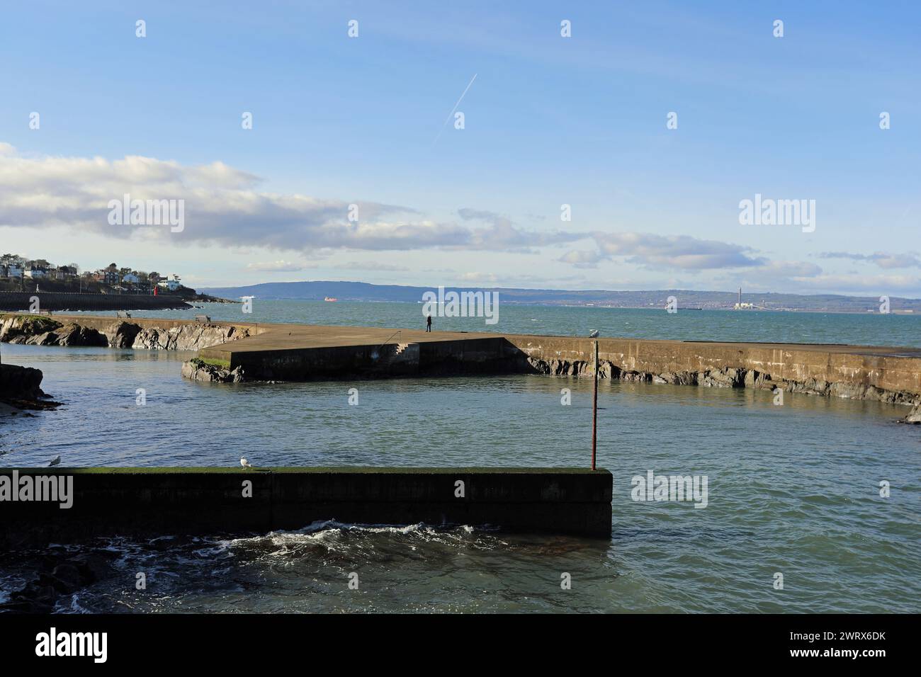 The Long Hole at Bangor in Northern Ireland Stock Photo