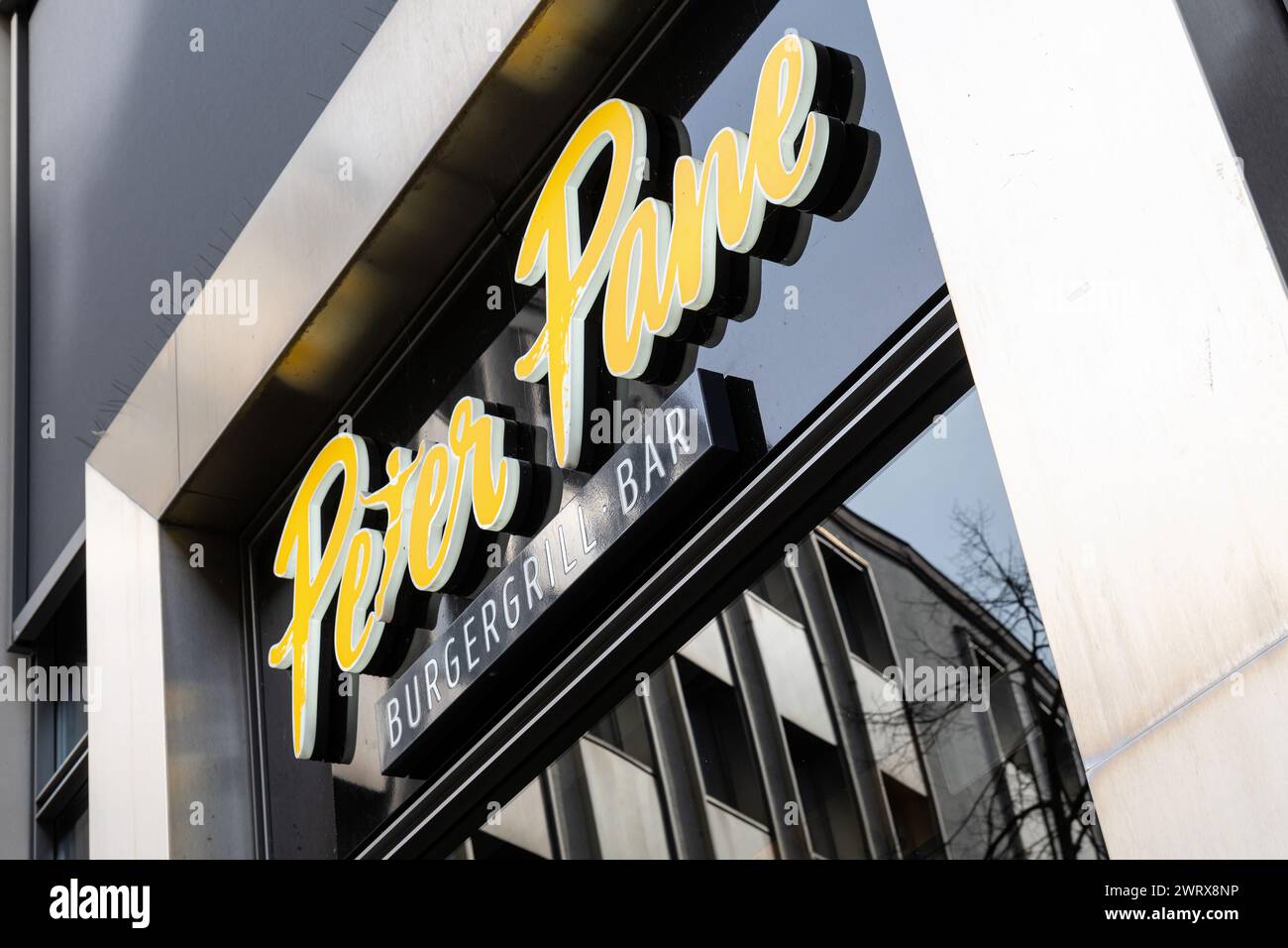 Peter Pane restaurant in Bielefeld, Germany Stock Photo