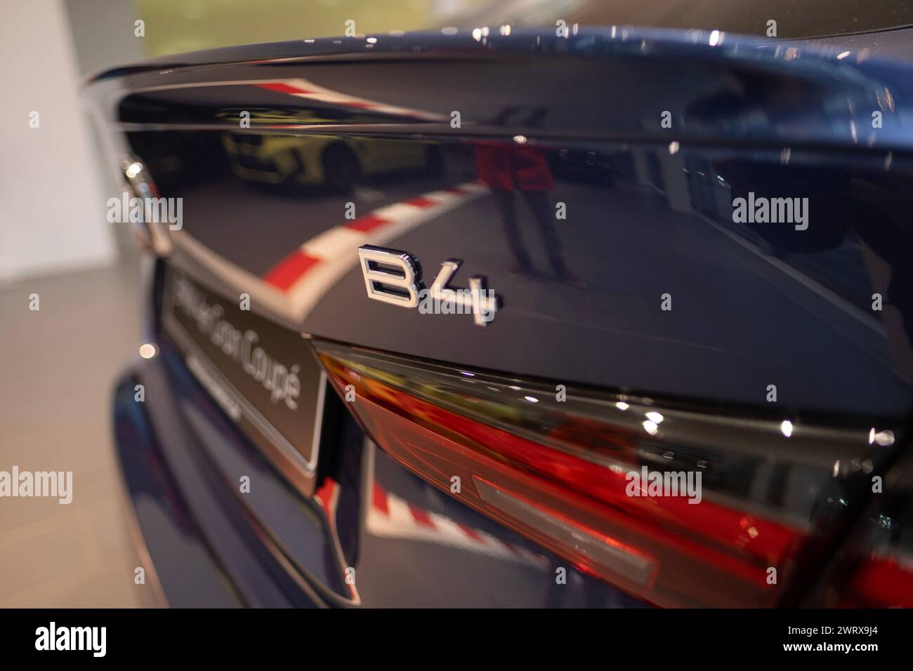 purple car Alpina BMW 4er Gran Coupe, German company brand Alpina ...