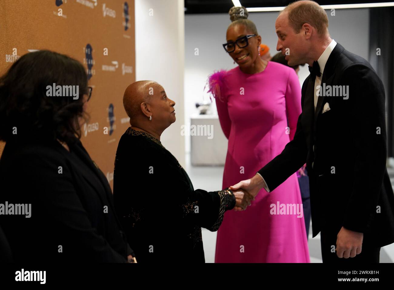 The Prince Of Wales Meeting Baroness Doreen Lawrence During The Diana the-prince-of-wales-meeting-baroness-doreen-lawrence-during-the-diana
