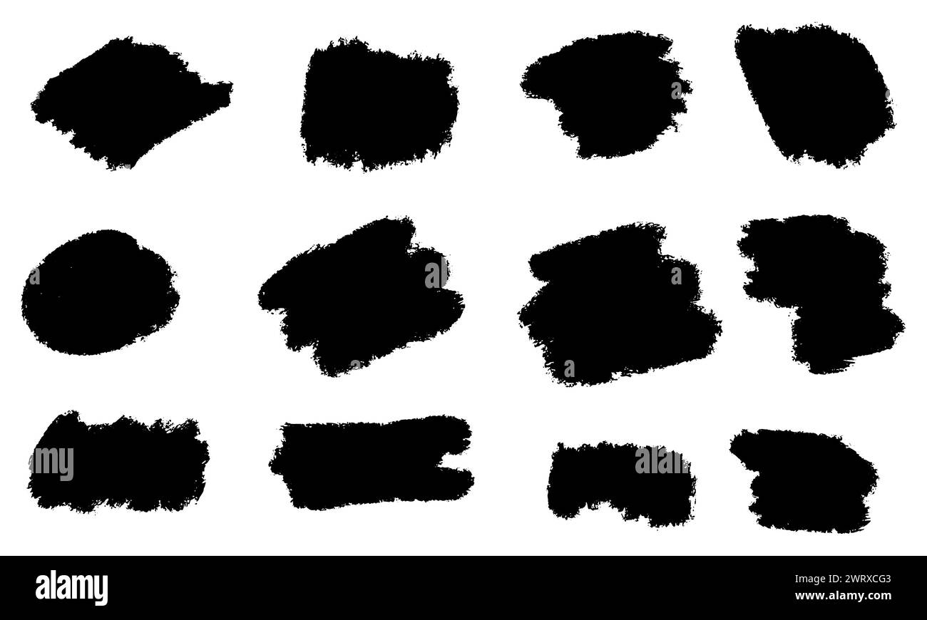 Set of different hand drawn, vector strokes Stock Vector Image & Art ...