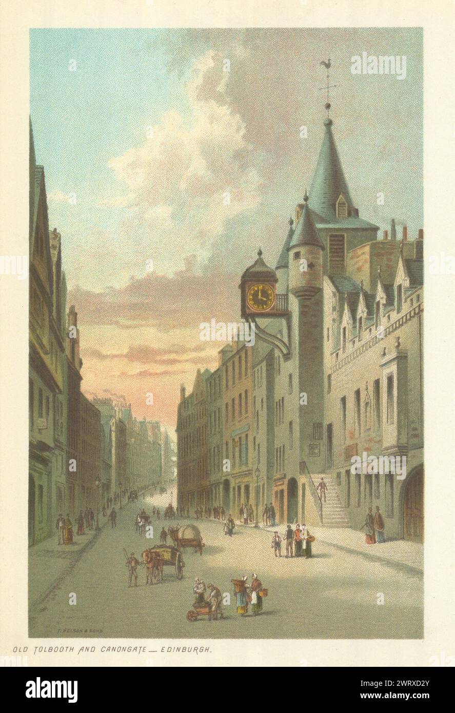 Canongate edinburgh hi-res stock photography and images - Alamy