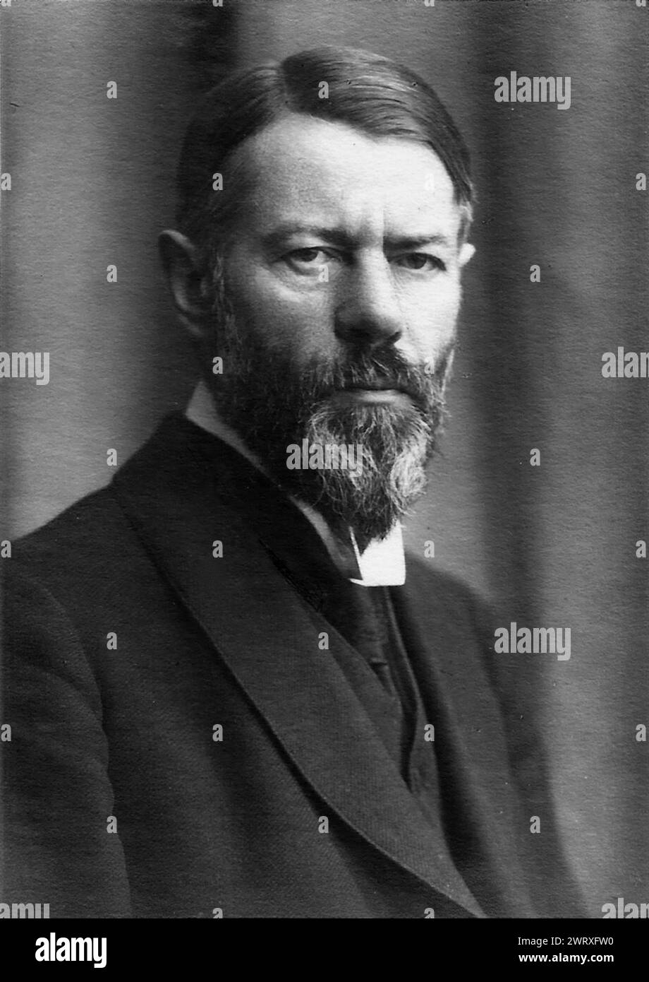 Max Weber, Maximilian Karl Emil Weber (1864 – 1920) German sociologist, historian Stock Photo