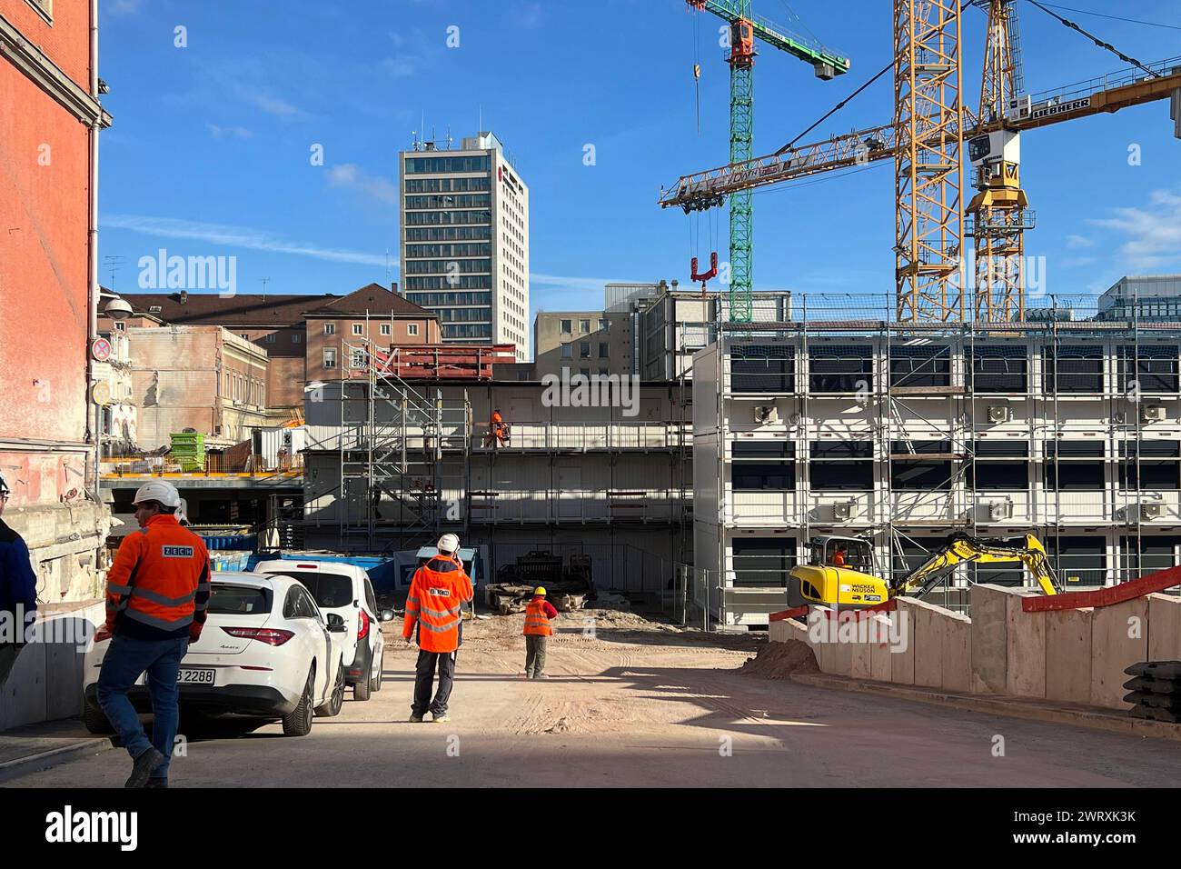 Grossbaustelle,Baustelle,Hauptbahnhof Muenchen,Neubau Bahnhofshalle