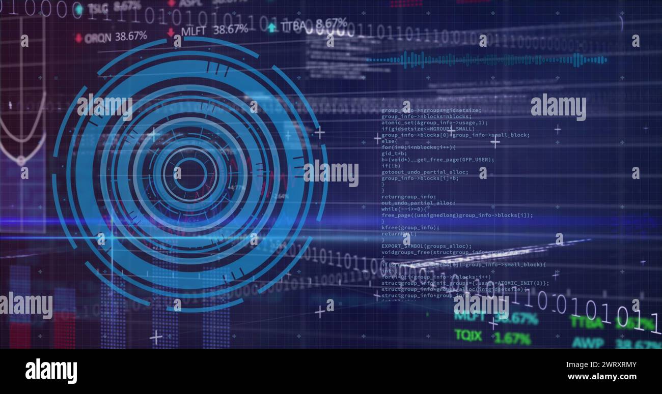 Image of graph circles trading board binary codes and computer