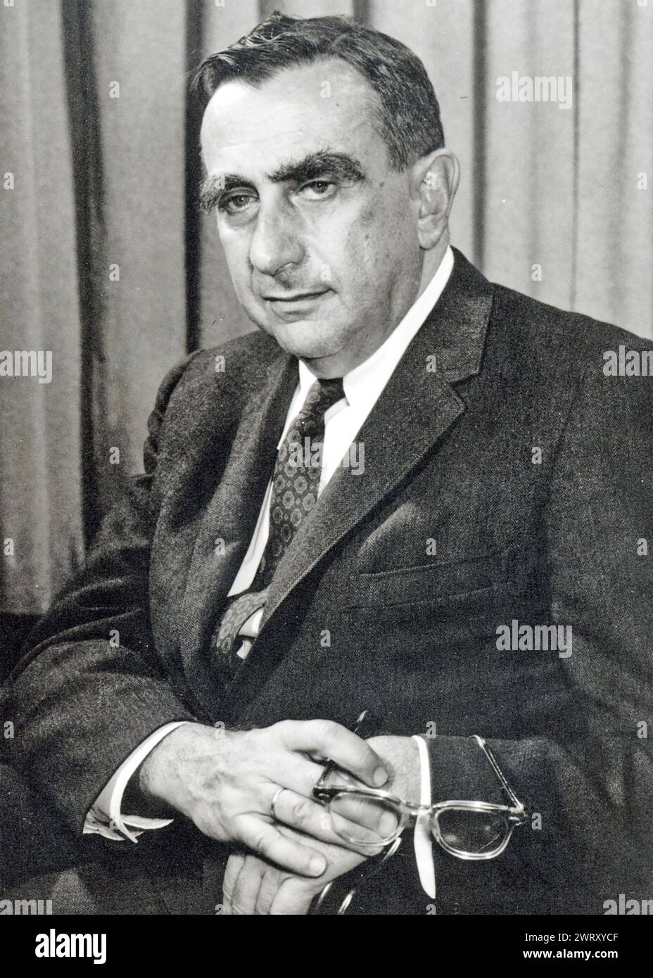 EDWARD TELLER (1908-2003) Hungarian-American theoretical physicist about 1958 Stock Photo