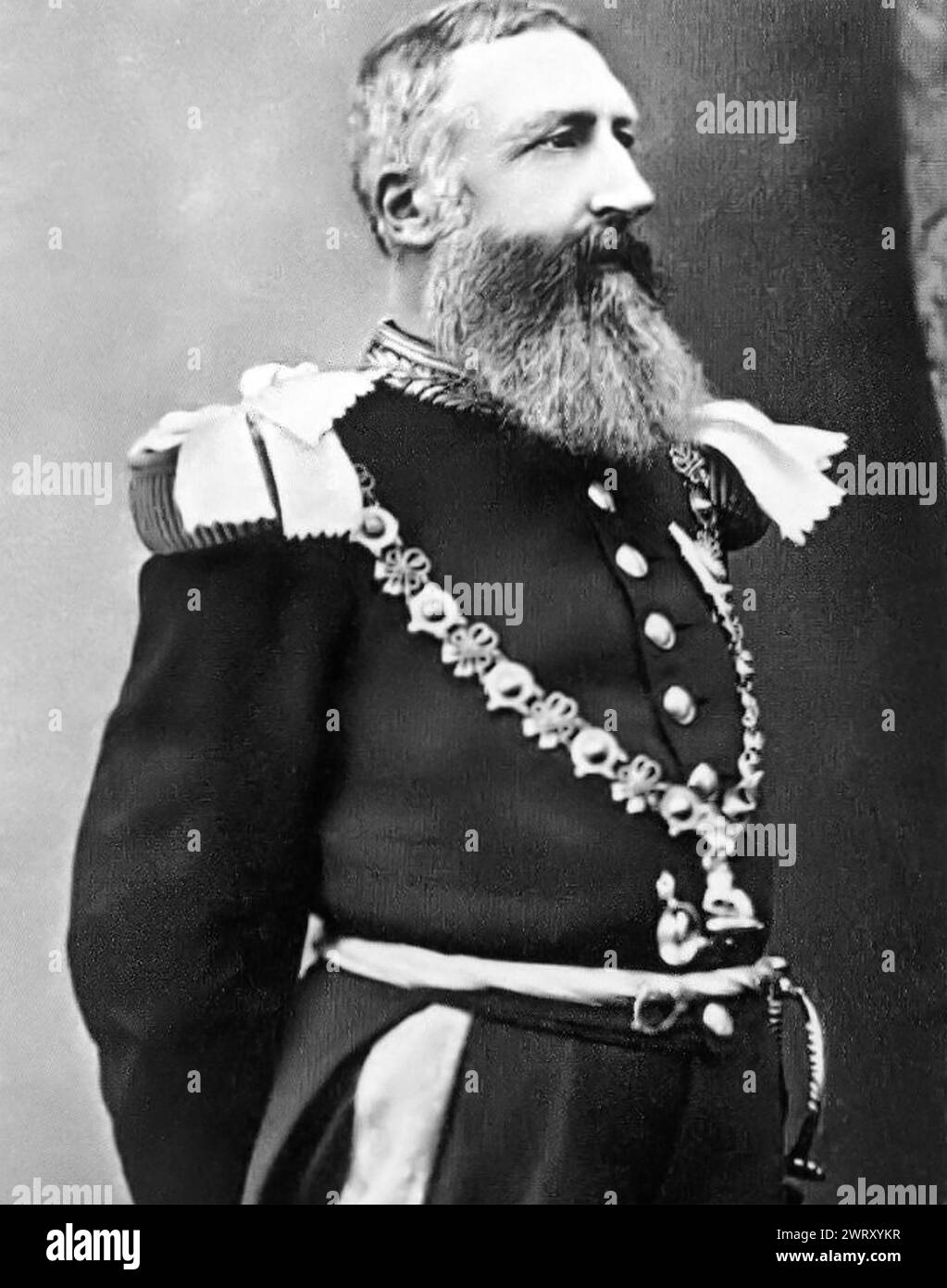 KING LEOPOLD II OF BELGIUM (1835-1909) about 1900 Stock Photo