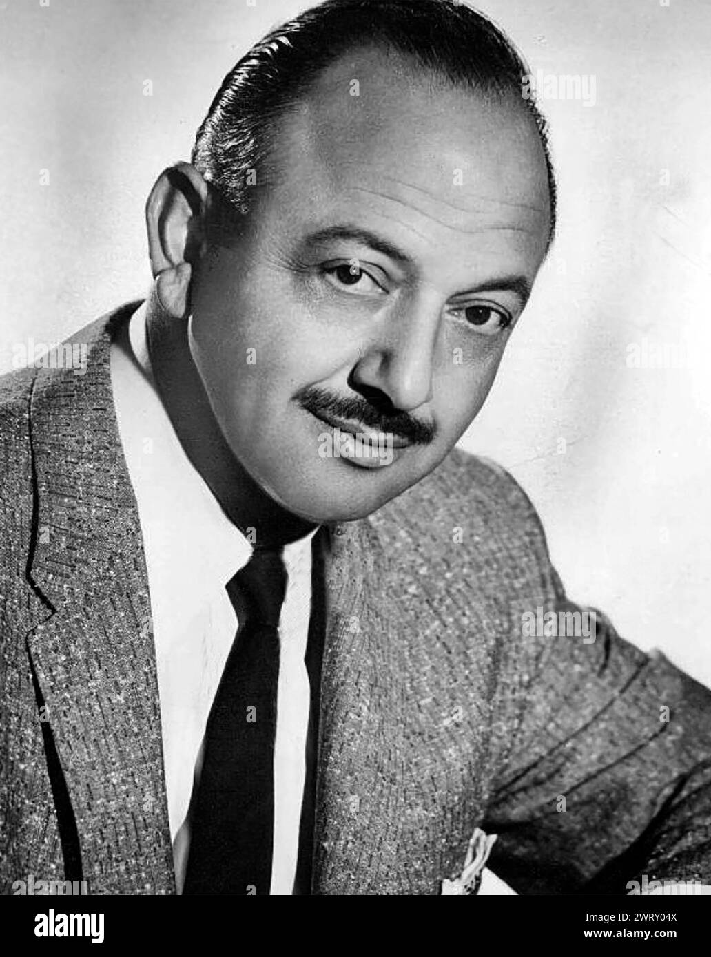 MEL BLANC (1908-1989) American voice actor of Donald Duck, Bugs Bunny  and many others. Stock Photo
