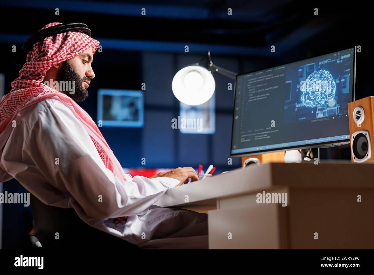Islamic man uses AI and machine learning to ensure cyber security for a