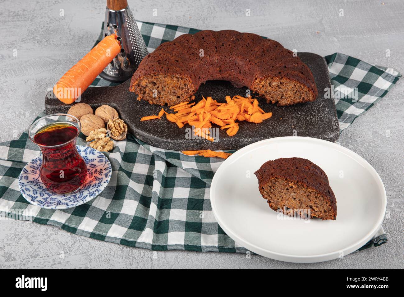 Carrot Cake With Brown Sugar