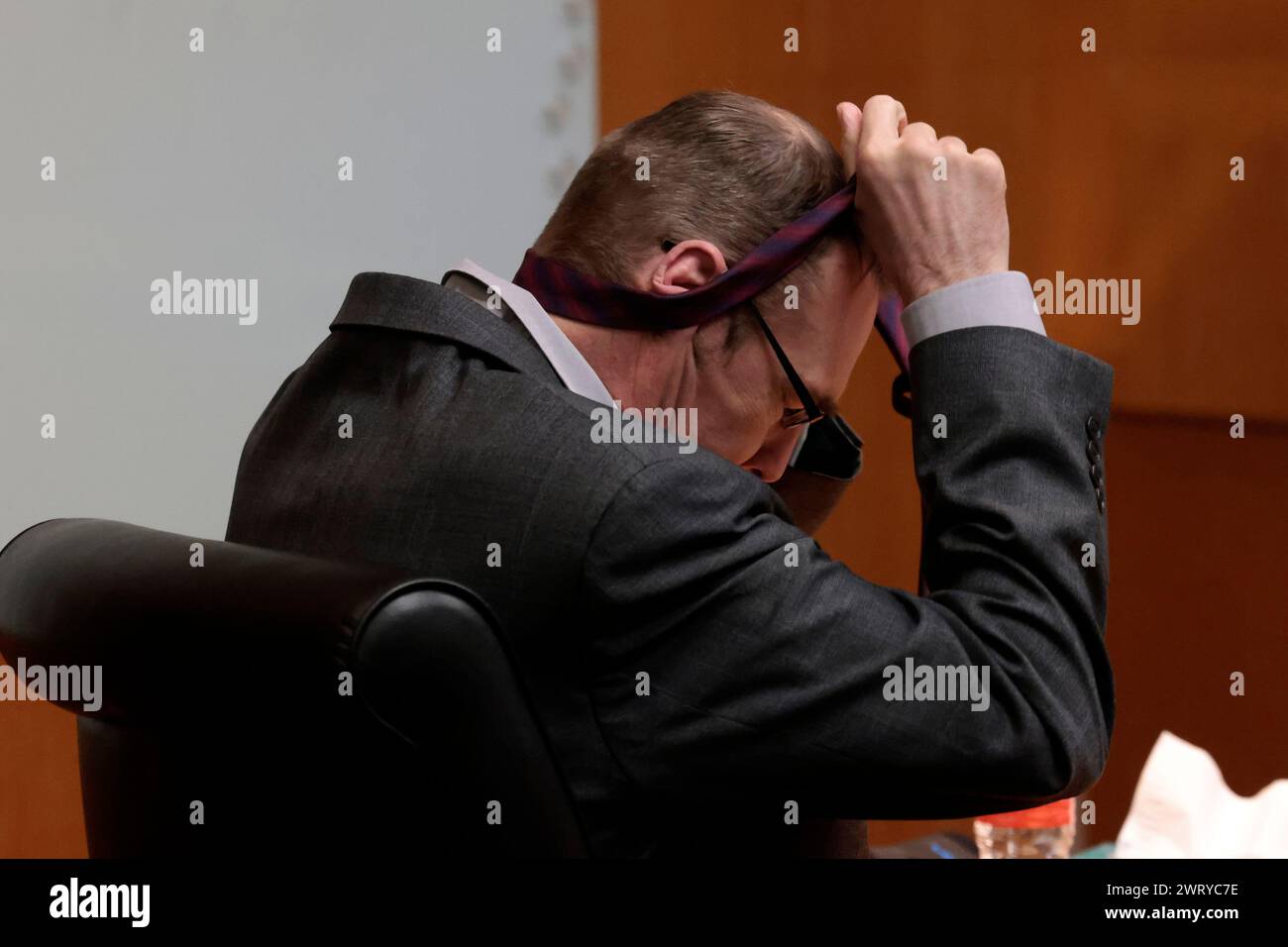 Pontiac Michigan USA 13th Mar 2024 JAMES CRUMBLEY the father of Pontiac Michigan USA 13th Mar 2024 JAMES CRUMBLEY the father of