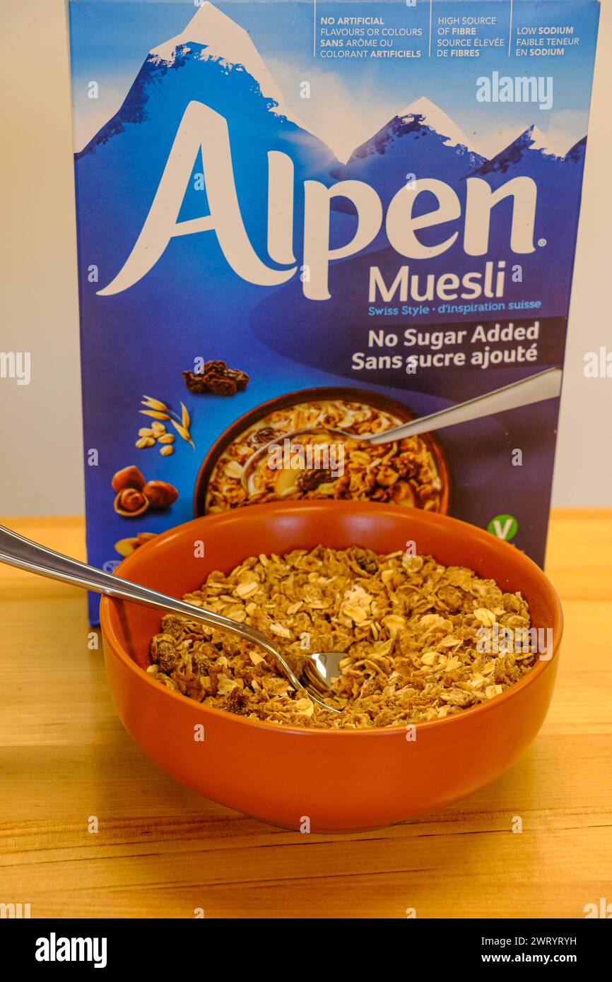 Alpen muesli hires stock photography and images Alamy