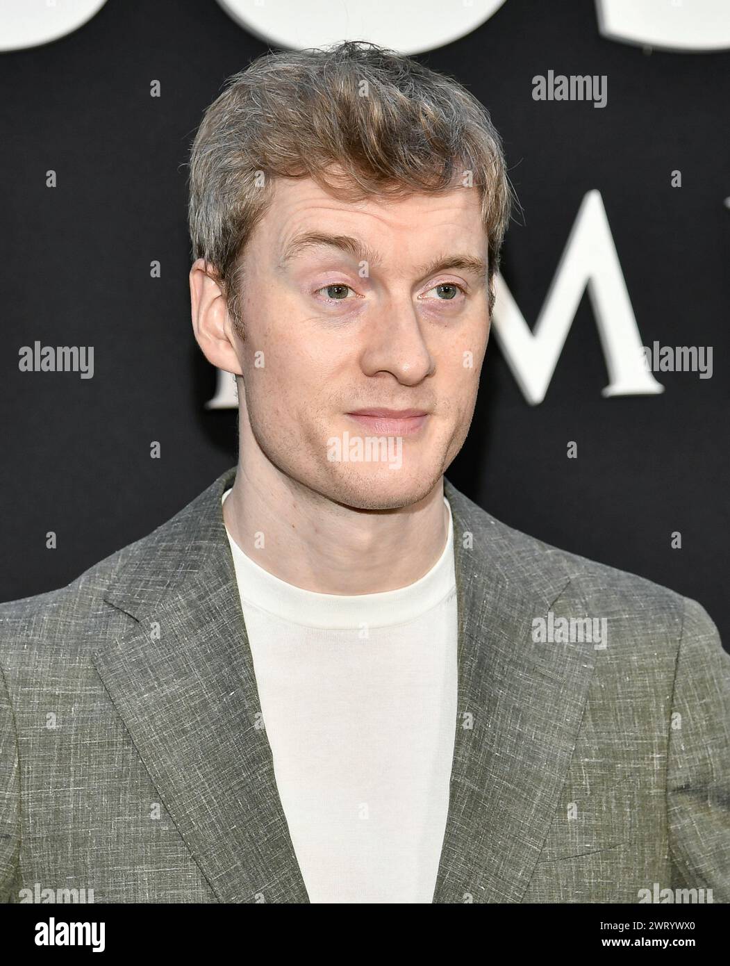 James Acaster attends the premiere of "Ghostbusters Frozen Empire" at