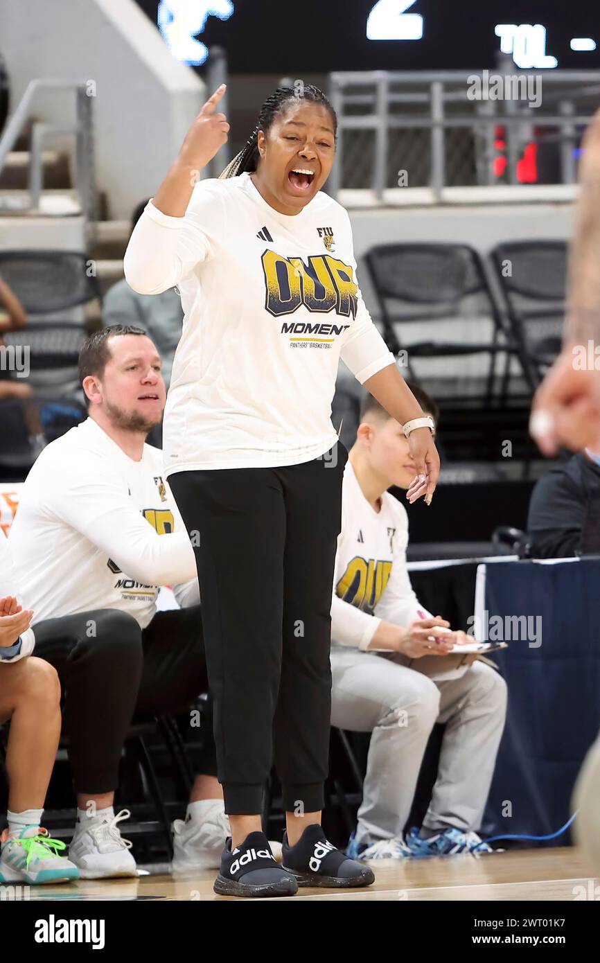 HUNTSVILLE, AL MARCH 14 Florida International Panthers head coach